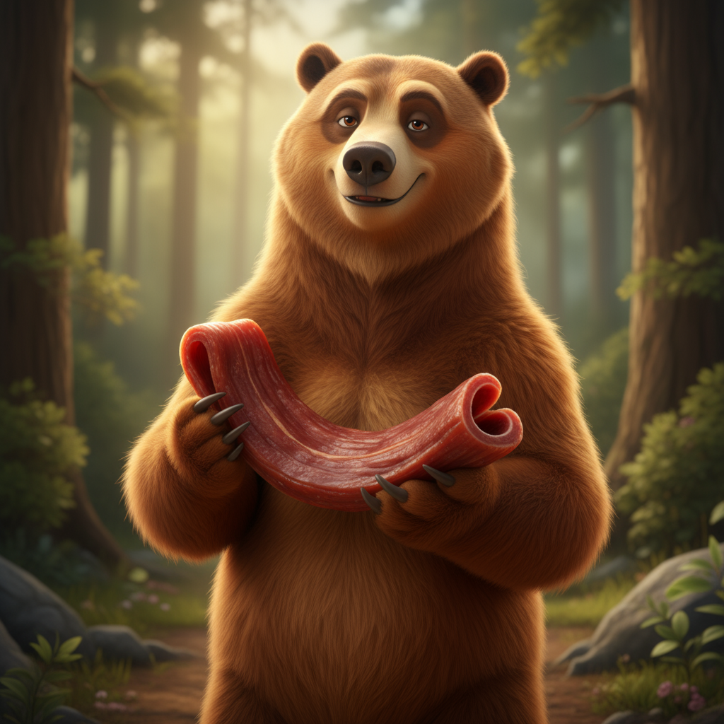 Bear with Jerky